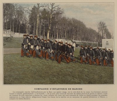 Compañía de Infantería en Marcha de (after) French Photographer