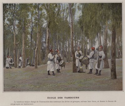 Escuela de tambores de (after) French Photographer