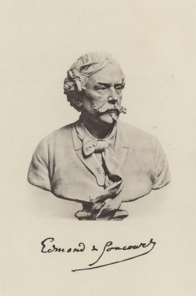 Edmond de Goncourt, novelista francés de (after) French Photographer