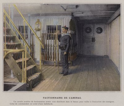 Centinela del almirante de (after) French Photographer