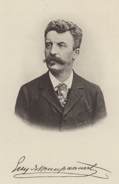 Guy de Maupassant, escritor de cuentos y novelista francés de (after) French Photographer