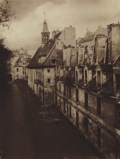 El Interior del Hospicio de los Menages en 1868 de (after) French Photographer