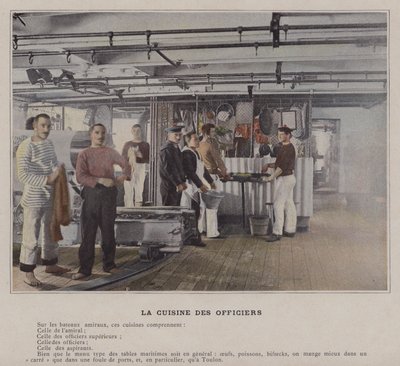 La cocina de los oficiales de (after) French Photographer