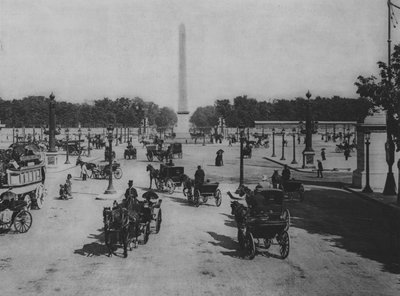 La Plaza de La Concordia de (after) French Photographer