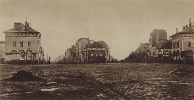 La plaza de Italia en 1865 de (after) French Photographer