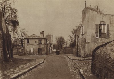 La calle Cortot y la calle de l