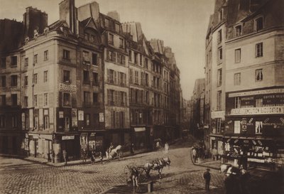 La antigua plaza Maubert de (after) French Photographer