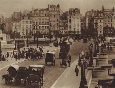 El Pont-Neuf, hacia el norte de (after) French Photographer