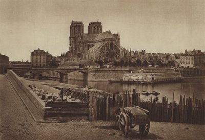 El Ábside de Notre-Dame de (after) French Photographer