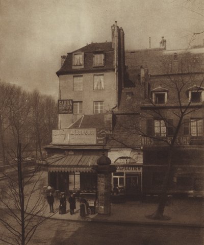 El mismo rincón, visto desde el Boulevard du Palais de (after) French Photographer