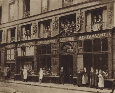 El restaurante del Pie de Cordero, calle Vauvilliers de (after) French Photographer