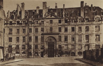 La entrada principal del Liceo Louis-le-Grand en 1887 de (after) French Photographer
