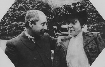 Monsieur et Madame Steinheil (foto en b/n) de (after) French Photographer