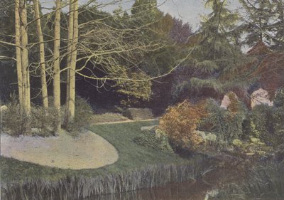 Nantes, El Jardín de las Plantas (foto coloreada) de (after) French Photographer
