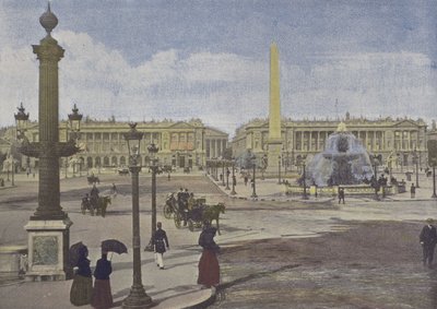 París, Plaza de la Concordia de (after) French Photographer