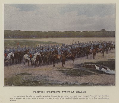 Posición de espera antes de la carga (foto coloreada) de (after) French Photographer