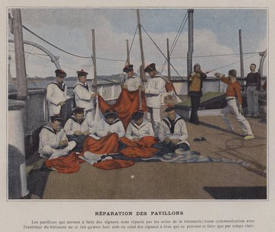 Reparación de las Banderas de (after) French Photographer
