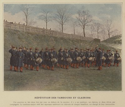Repetición de Tambores y Clarines de (after) French Photographer