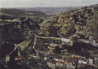 Roc-Amadour, Una vista del Causse de Gramat de (after) French Photographer