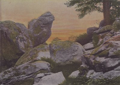 Rochers du mont Ussy de (after) French Photographer