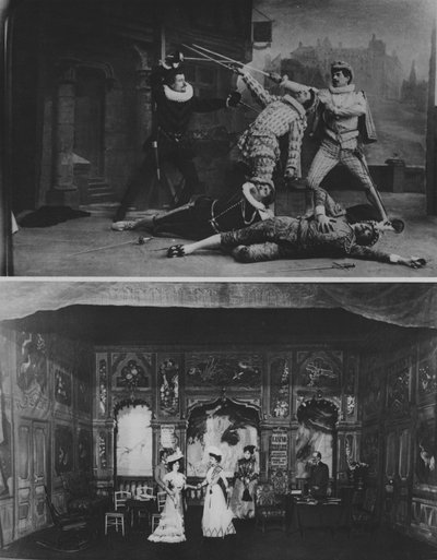 Dos escenas de éxitos populares de (after) French Photographer
