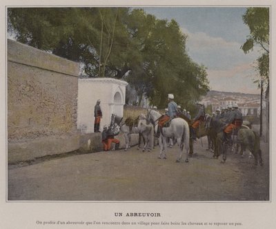 Un abrevadero de (after) French Photographer
