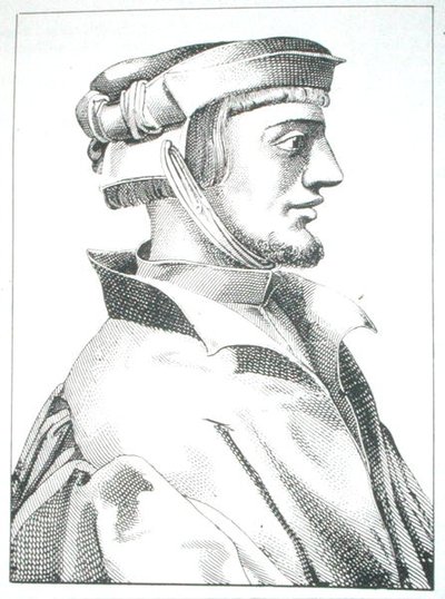Agrippa von Nettesheim (1486-1535) copia de una ilustración de 