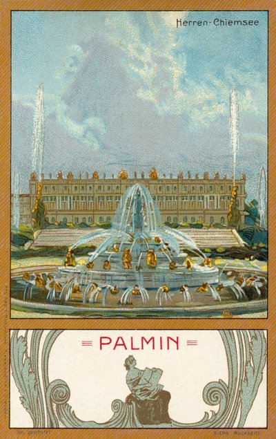Palacio de Herrenchiemsee, Baviera de (after) German School