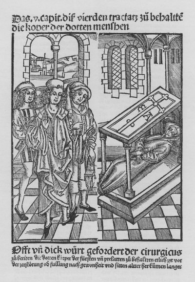 El libro de Cirugía de Hieronymus Brunschwig de (after) German School