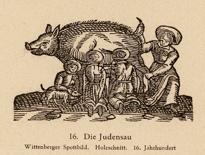 La cerda judía de (after) German School