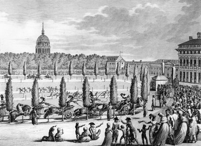 Revolución Francesa: Fiesta de la fundación de la República el 1 de Vendimiario Año V (22 de septiembre) de (after) Girardet