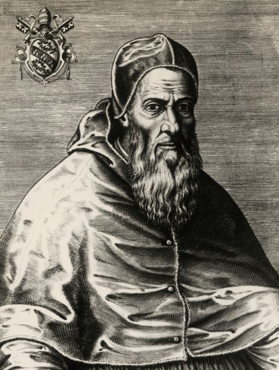 Retrato de Julio III, nacido Giovanni Maria Ciocchi del Monte (Monte San Savino de (after) Italian School