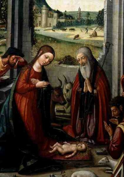 Natividad de (attr. to) Master of Jativa