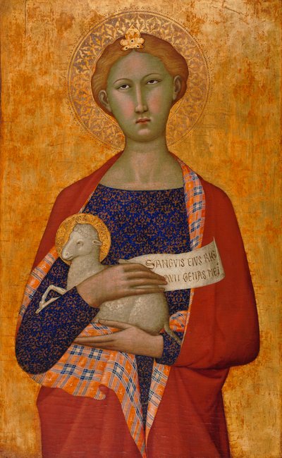 Santa Inés de (attr. to) Master of the Straus Madonna