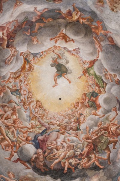 La Asunción de la Virgen, detalle de 3660852 de (c.1489 1534) Correggio