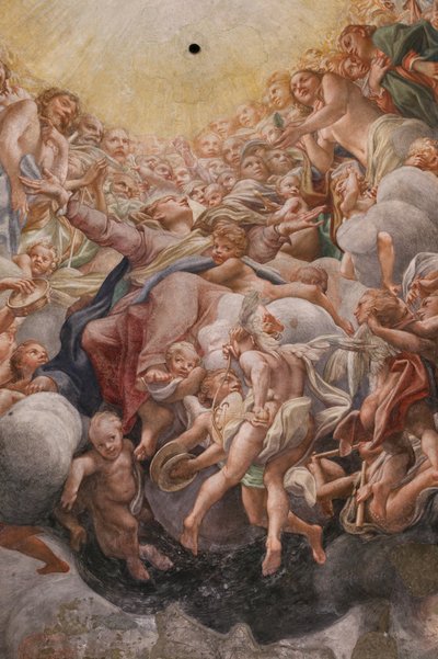 Virgen entre Adán y Eva, detalle de 3660852 de (c.1489 1534) Correggio