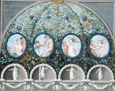 Diseño para un Fresco de Techo, publicado c.1780 de (c.1489 1534) (after) Correggio