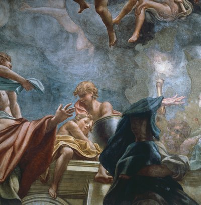 Figura de apóstol (detalle) de (c.1489 1534) Correggio