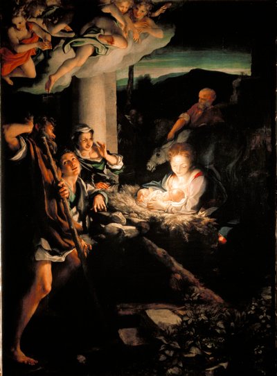 Noche Santa (Natividad) de (c.1489 1534) Correggio
