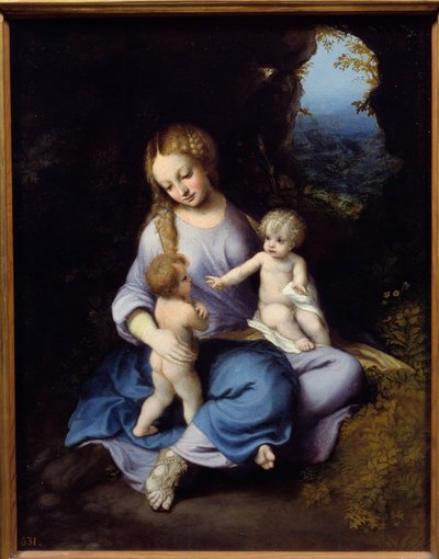 La Virgen, Jesús y San Juan Niño de (c.1489 1534) Correggio
