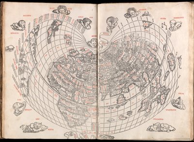 Claudii Ptholemaei Alexandrini liber geographiae cum tabulis et universali figura et cum additione locorum quae a recentioribus reperta sunt diligenti cura emendatus et impressus de (c.90 168)(after) Ptolemy