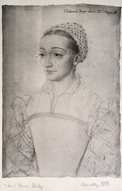 Marguerite de France (1523-74) de (studio of) Clouet