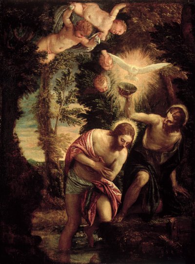 Bautismo de Cristo de Paolo Veronese