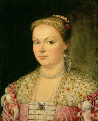 Mujer veneciana de Paolo Veronese