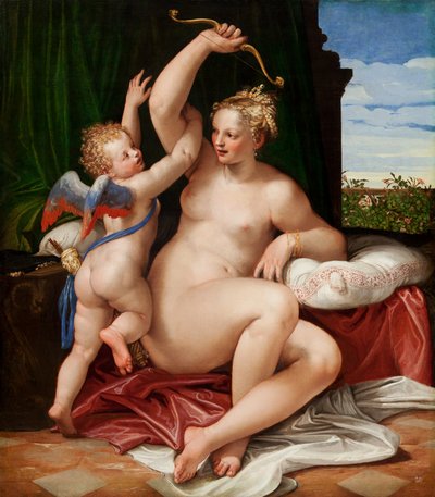 Venus desarmando a Cupido de Paolo Veronese