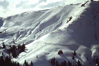 Pendiente nevada de Detlef B. Fischer