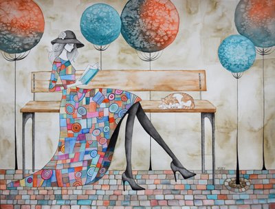 Su hermoso vestido de Marys Watercolors