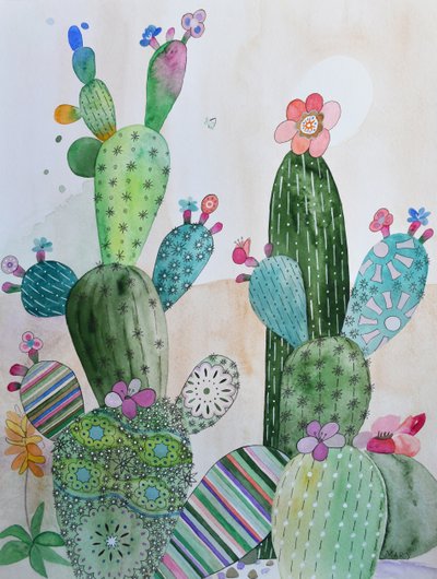 Cactus de Marys Watercolors