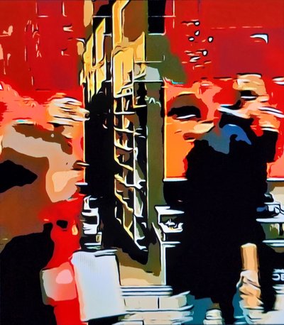 Fondo rojo de Mavet