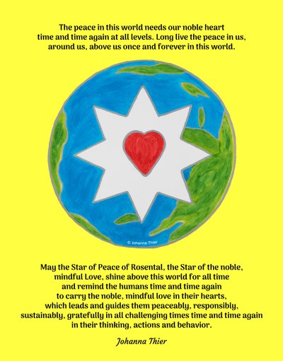 La Estrella de la Paz de Rosental para este mundo de Johanna Thier